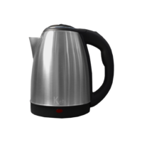 Chaleira Jarra Elétrica Inox Prateada 1.8litros
