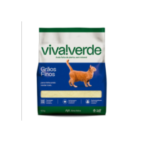 AREIA HIGIENICA VIVA VERDE GRAOS FINOS 10KG PARA GATOS