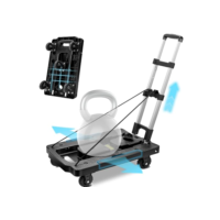 Carrinho de Carga Plataforma Até 100 kg, Carrinho de Carga Dobravel, Carga Dobrável, Carrinho Plataforma, Carrinho de Carga Dobrável Suporta, Carrinho Plataforma de Mão Dobrável
