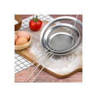 3 Peças Conjunto kit Peneiras Coador De Inox Utensílios Cozinha