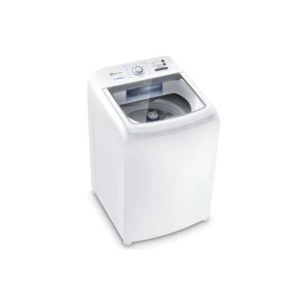 Máquina de Lavar Electrolux 15kg Branca Essential Care com Cesto Inox e Jet&Clean LED15