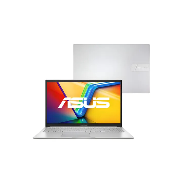 Notebook Asus Vivobook 15 X1504va Intel Core I5 1334u 8gb Ram 512gb Ssd Linux Keepos Intel Iris Xe Tela 15,6 Led Fhd Silver - Nj1741