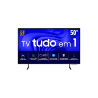 Smart TV 50" 4K Ultra HD Samsung 50DU7700 com processador Crystal 4K, Gaming Hub, AI Energy Mode, Alexa built-in, Wi-Fi, Bluetooth, USB e HDMI