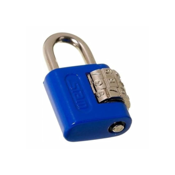 STAM CADEADO SEGR. 25 MM - AZUL - ENC.