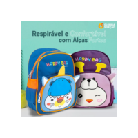 Mochila Infantil Menino Menina Para 3 - 6 Anos MA5812