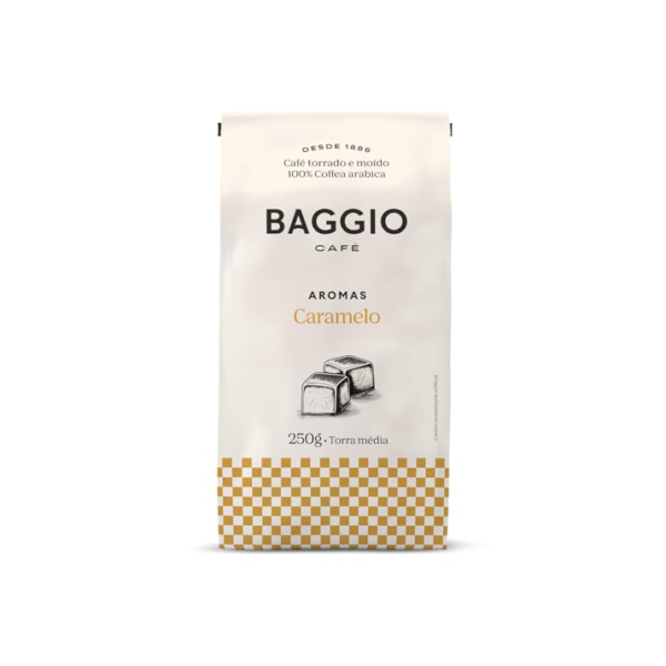 Baggio Café Café Torrado e Moído Aroma de Caramelo 250g