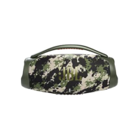 JBL, Caixa de Som, Boombox 3, Bluetooth, À Prova d'água e Poeira - Verde Militar Camuflada