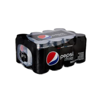 Refrigerante Pepsi Zero BLACK, Lata 350Ml Pack (12 Unidades)