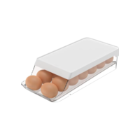 OU ORGANIZADOR DE OVOS ROLL CLEAR FRESH 14 UNID.