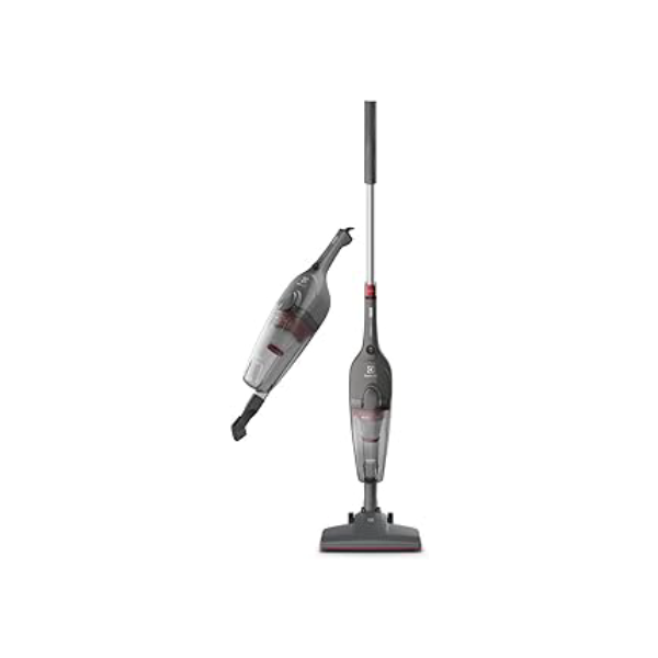 Aspirador pó vertical com fio portátil de mão 2 em 1 1450W cabo 6m capacidade 1,6L filtro HEPA Electrolux STK15 220v, Urban Grey