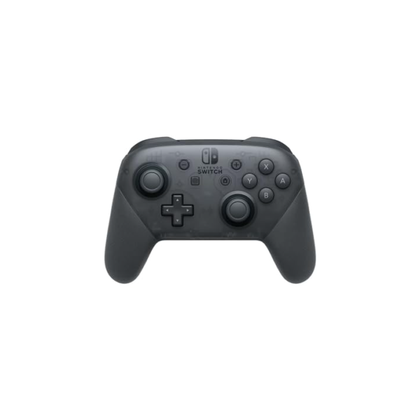 Nintendo, Controle Nintendo Switch, Pro, Sem Fio, Vibração HD, Controle de Movimento, Funcionalidade Amiibo Embutida, Cinza