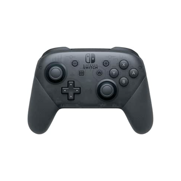 Nintendo, Controle Nintendo Switch, Pro, Sem Fio, Vibração HD, Controle de Movimento, Funcionalidade Amiibo Embutida, Cinza