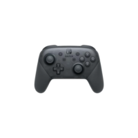 Nintendo, Controle Nintendo Switch, Pro, Sem Fio, Vibração HD, Controle de Movimento, Funcionalidade Amiibo Embutida, Cinza