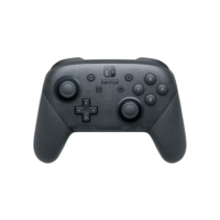 Nintendo, Controle Nintendo Switch, Pro, Sem Fio, Vibração HD, Controle de Movimento, Funcionalidade Amiibo Embutida, Cinza