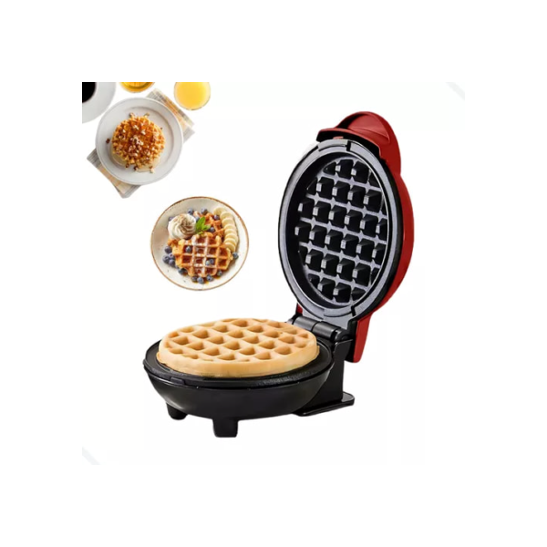 Máquina De Fazer Waffle Mini Grill Panqueca Elétrica 110v