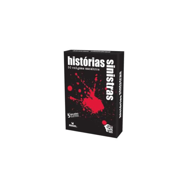 Galápagos, Histórias Sinistras 1, Jogo de Cartas para Amigos, a partir de 2 jogadores, 15 minutos por partida