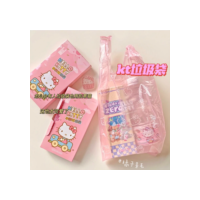 Steve Pink Hello Kitty Saco De Lixo Rosa Plástico Descartável De Mesa