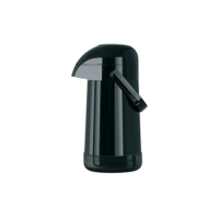 Garrafa Térmica Magic Pump cor Preto 500ml - Jato forte. Exclusivo sistema anti-pingos