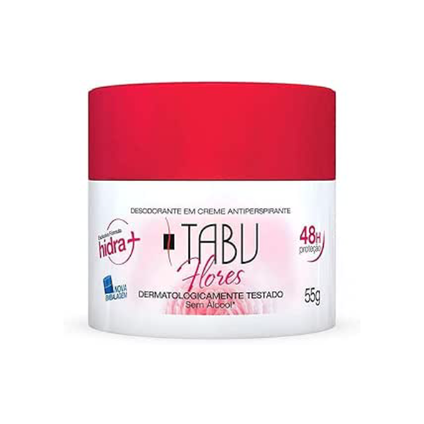 Tabu Desodorante Creme Antip. -Flores 55 Gr
