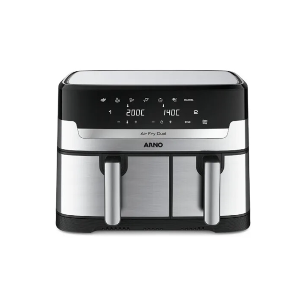 Fritadeira Sem Óleo Airfryer Arno Dual 5,2l+3,1l Afd2