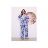 saida de praia tule conjunto camisa com calca