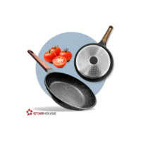 Frigideira Ceramica Antiaderente Fogão Cooktop Indução E Gás Star House