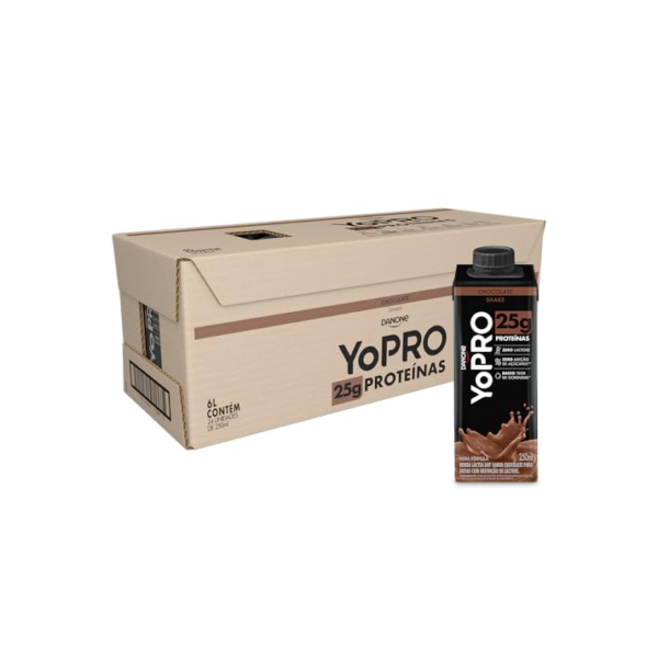 Pack YoPRO Bebida Láctea UHT Chocolate 25g de Proteínas 250ml - 24 unidades