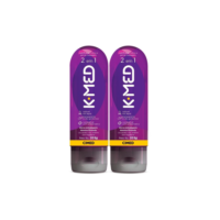 Kit c/ 2 unidades Gel Lubrificante Íntimo K-med 2 Em 1 200ml