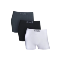 Kit 3 Cuecas Boxer Microfibra Sem Costura Premium Hoahi