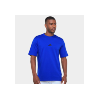 Camiseta Adidas Small Logo Masculina - Azul+Preto