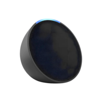 Caixa De Som Alexa Echo Pop Amazon Cor Preto