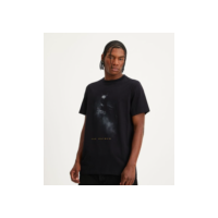 Camiseta Regular em Meia Malha com Estampa Batman Shadow Preto