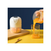 Mini Processador Triturador Sem Fio Elétrico 250ML De Alimentos Para Legumes Alho Gengibre