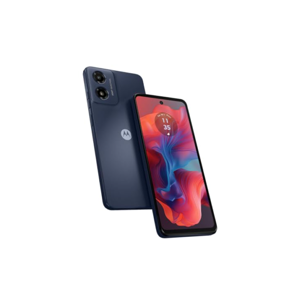 Smartphone Motorola Moto G04s - 128GB 8GB Ram Boost Camera 16MP com sensor Moto AI FPS lateral Grafite