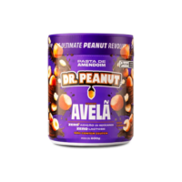 Suplemento Em Pasta Dr. Peanut Power Cream Proteínas Sabor Avelã Em Pote De 600g
