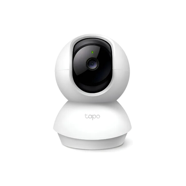 Câmera De Segurança Residencial Tp-link Tc70 Br Wi-fi E Pan Cor Branco