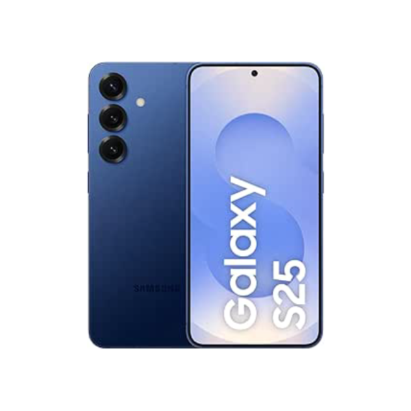 Celular Samsung Galaxy S25 5G, 256GB, 12GB RAM, Câmera Tripla de 50+12+10, Tela Grande de 6.2", Azul Marinho