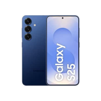 Celular Samsung Galaxy S25 5G, 256GB, 12GB RAM, Câmera Tripla de 50+12+10, Tela Grande de 6.2", Azul Marinho