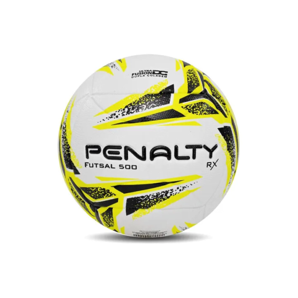 Bola De Futsal Rx 500 Xxiii Cor Branco Amarelo E Preto Penalty