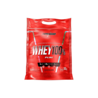 Whey 100% Pure Pouch 900g Chocolate Integralmédica Chocolate
