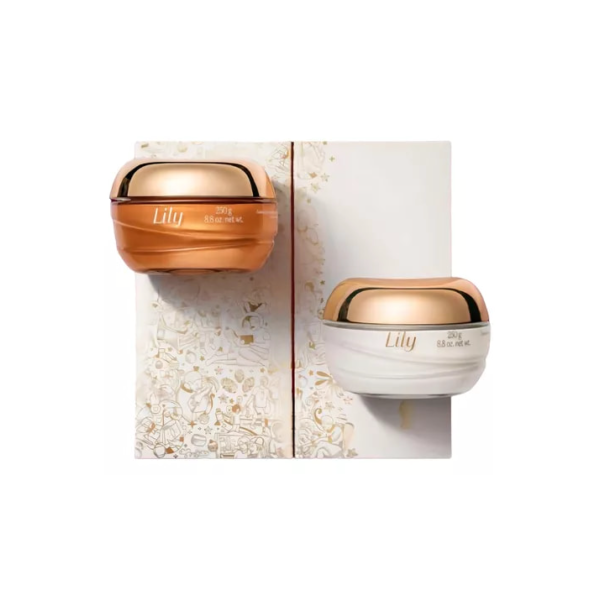 O Boticário Kit Presente Lily Geléia Iluminadora E Lily Creme Acetinado