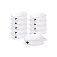 Pote Marmita Comidas Mantimentos Congelador Kit 10 Un. 750ml