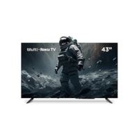 Multi Roku TV 43" Smart DLED Wi-fi 3 HDMI Compatível com Alexa e Google Home - TL056M