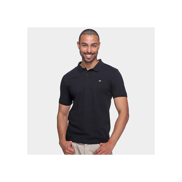 Camisa Polo Colcci VI Masculina - Preto