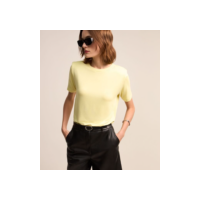 Blusa em Moletinho com Ombreiras Verde Citrus