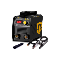 Máquina de Solda Inversora Eletrica Portatil MMA TIG Eletrodo Com Visor Digital 120A IF150D The Black Tools