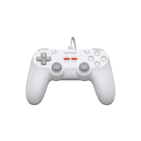 Controle GameSir Tegenaria T3 Lite Com Fio para PC Switch Android iOS Steam Celular Hall Effect USB-A Design Ergonômico Branco
