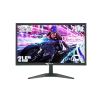 Monitor LED de 21.5 Polegadas Full HD para PC com 75Hz, Proteção para os Olhos, Autoajuste Automático e Design Compacto - Resolução 1920x1080 Ideal para Trabalho,Estudo e Entretenimento Doméstico