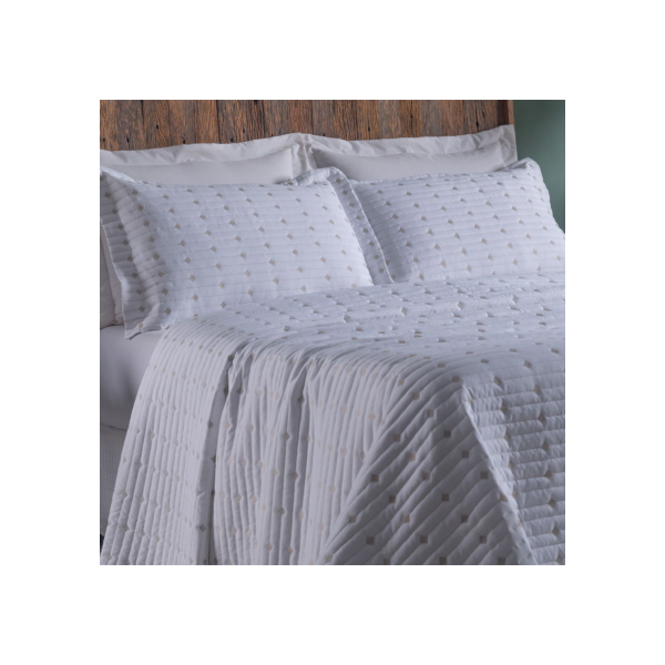 Cobre Leito 3 Peças QUEEN Percal 200 Fios Decor