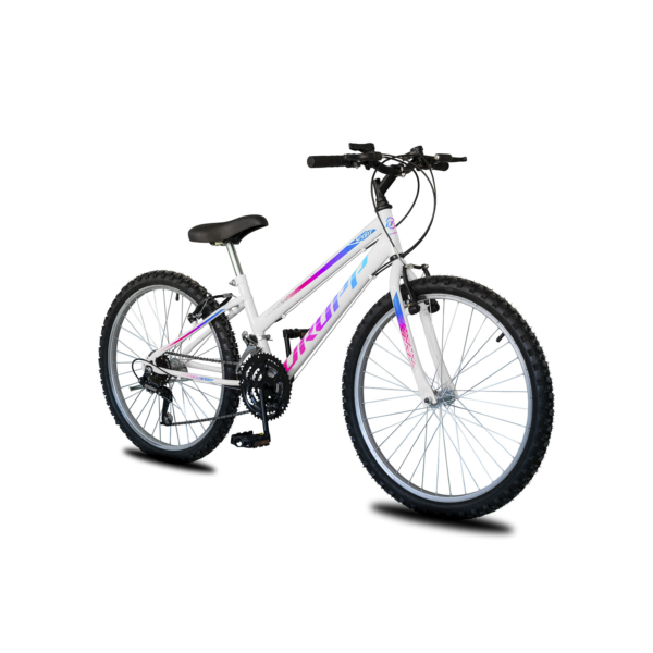 Bicicleta Aro 24 Infantil Feminina 18 vel marchas Dropp Sport Freio V-Brake